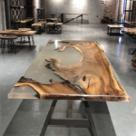 Luxury Epoxy Dining Table – D07