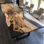 Luxury Epoxy Dining Table – D08